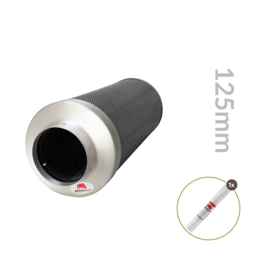 Rhino Pro 765 Aktivkohlefilter 650-900m³/h Ø125mm